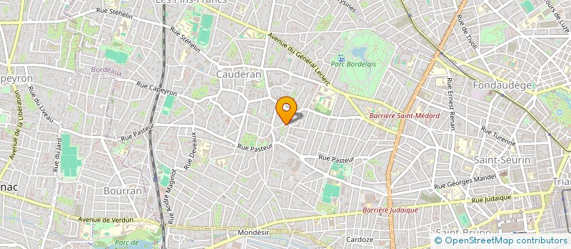 localisation de l'entreprise BOUTMED  BORDEAUX