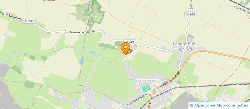 localisation de l'entreprise BOUTOILLE  LANDRETHUN-LE-NORD