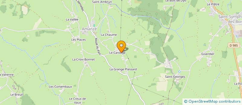 localisation de l'entreprise BOUTON  AMANZE