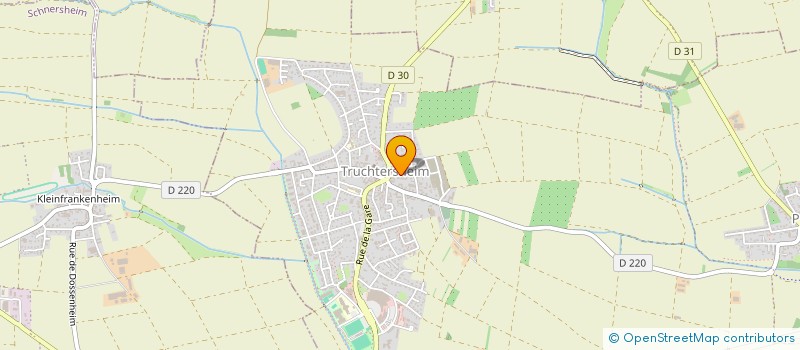 localisation de l'entreprise BOUTON D'OR  TRUCHTERSHEIM