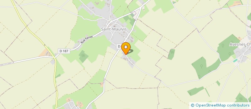 localisation de l'entreprise BOUTON MAREST  SAINT-MAULVIS