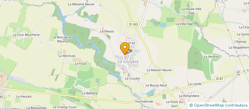 localisation de l'entreprise BOUTONS D'ART  LA COUYERE