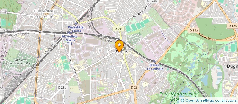 localisation de l'entreprise BOUTRANSPORT à STAINS