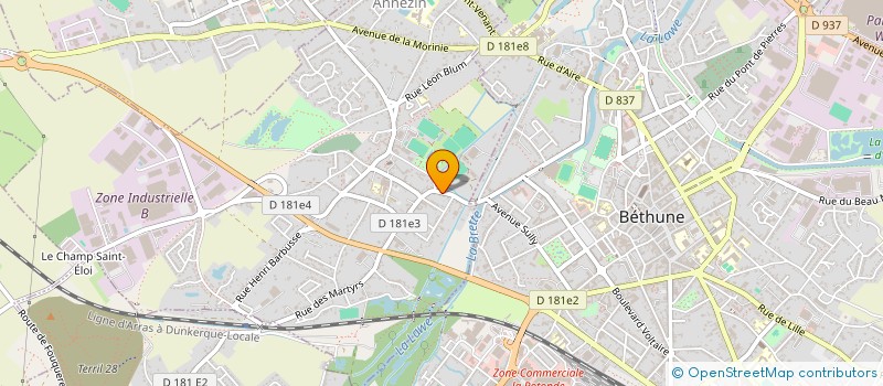 localisation de l'entreprise BOUTS' AUTO à ANNEZIN