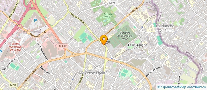 localisation de l'entreprise BOUTS DE LAINE & CIE à TOURCOING