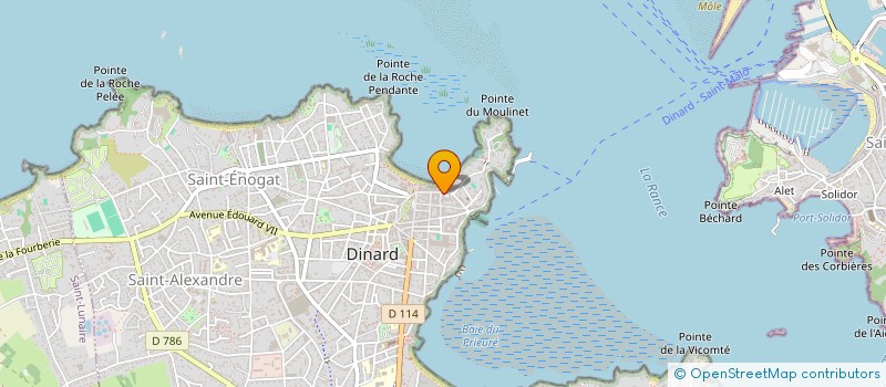 localisation de l'entreprise BOUTT.358  DINARD