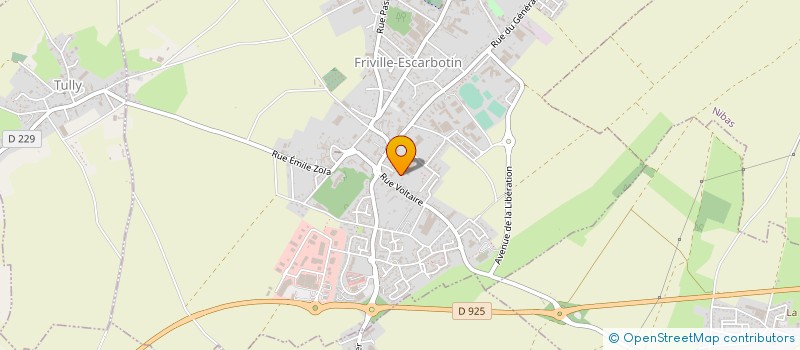 localisation de l'entreprise BOUTTE  FRIVILLE-ESCARBOTIN