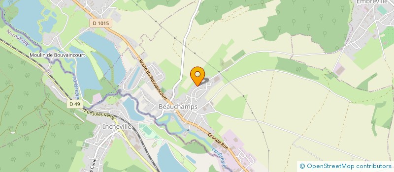 localisation de l'entreprise BOUTTE FONDERIES à BEAUCHAMPS