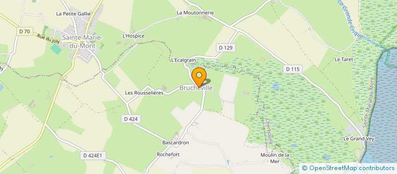 localisation de l'entreprise BOUTTEMONT à CARENTAN-LES-MARAIS