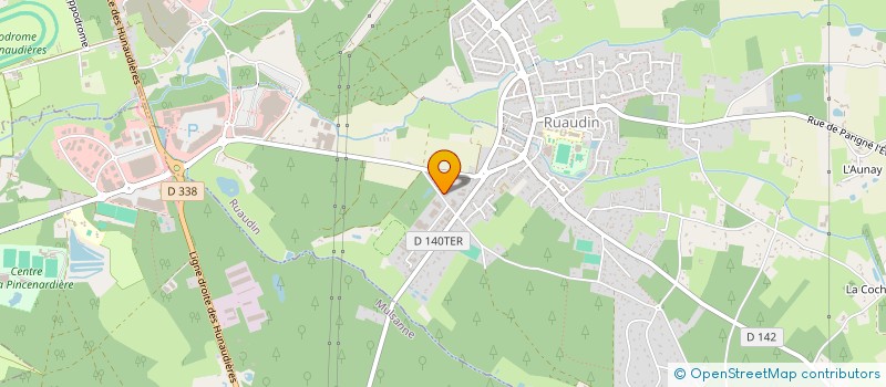 localisation de l'entreprise BOUTTIER SOCIETE NOUVELLE à RUAUDIN