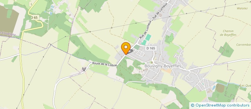 localisation de l'entreprise BOUV.4  BOUVIGNY-BOYEFFLES