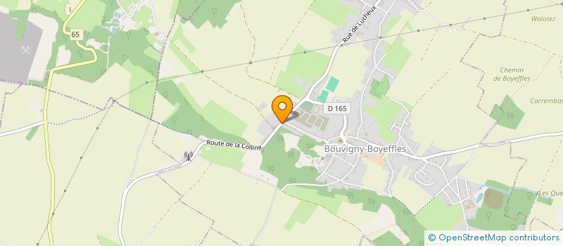 localisation de l'entreprise BOUV.5  BOUVIGNY-BOYEFFLES