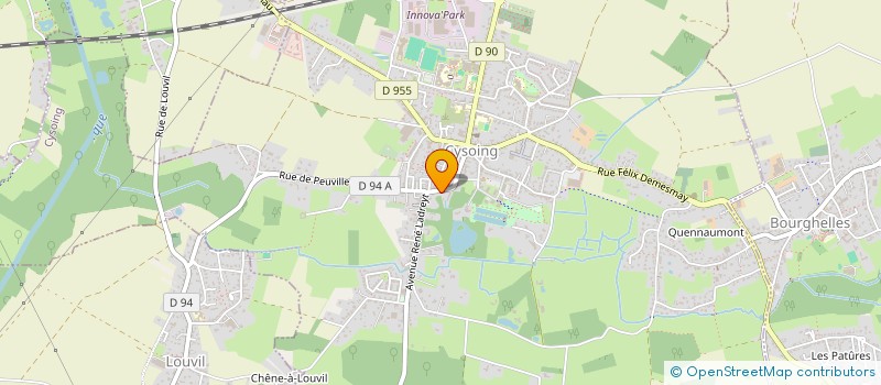 localisation de l'entreprise BOUV IN DANCE  BOUVINES