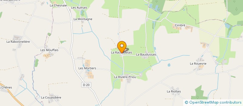 localisation de l'entreprise BOUVAIS STAMA  SAINT-JULIEN-DE-VOUVANTES