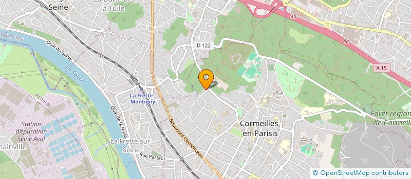 localisation de l'entreprise BOUVART INVESTISSEMENTS  CORMEILLES-EN-PARISIS