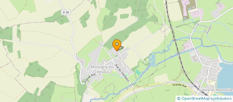 localisation de l'entreprise BOUVERET TP  CHARMOILLE