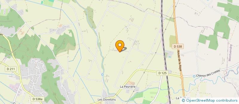 localisation de l'entreprise BOUVERON POUDRAGE  PEYRUS