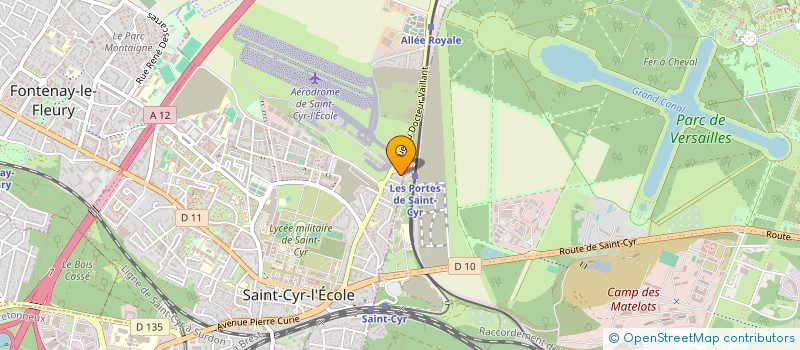 localisation de l'entreprise BOUVET à SAINT-CYR-L'ECOLE