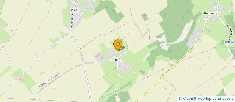 localisation de l'entreprise BOUVET ABBA  TOURS-EN-VIMEU