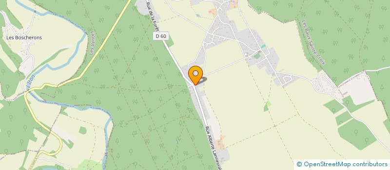 localisation de l'entreprise BOUVET-DUVAL  LES VENTES