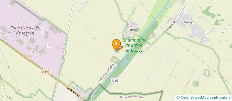 localisation de l'entreprise BOUVET-GERMAIN  MONTREUIL-BELLAY