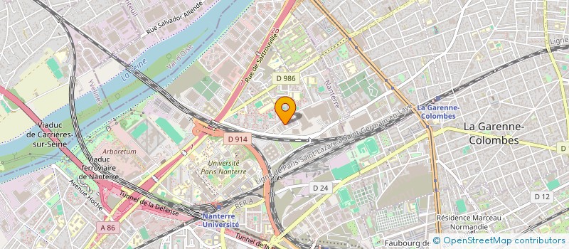 localisation de l'entreprise BOUVET RECTIF à NANTERRE