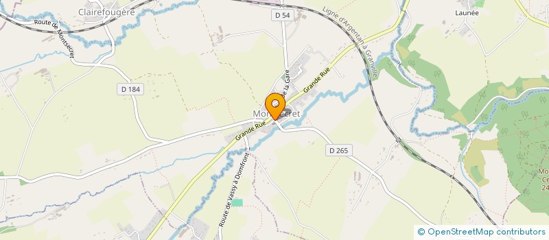 localisation de l'entreprise BOUVET SA à CHANU