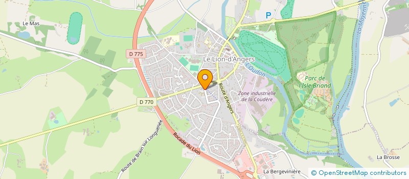 localisation de l'entreprise BOUVET VAILLANT RICHARD MARCUYEZ ET BENOIST à LE LION D'ANGERS