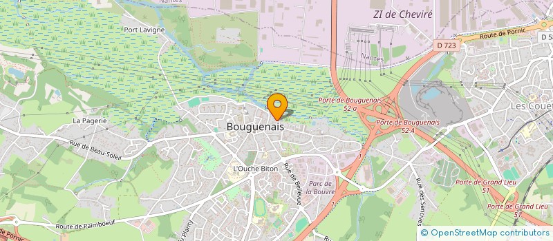 localisation de l'entreprise BOUVIBAR à BOUGUENAIS