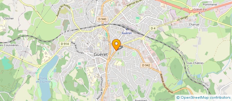 localisation de l'entreprise BOUVIER  EVAUX-LES-BAINS