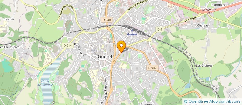 localisation de l'entreprise BOUVIER  EVAUX-LES-BAINS