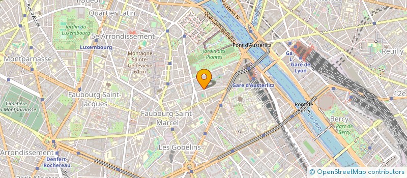 localisation de l'entreprise BOUVIER & ASSOCIES  PARIS