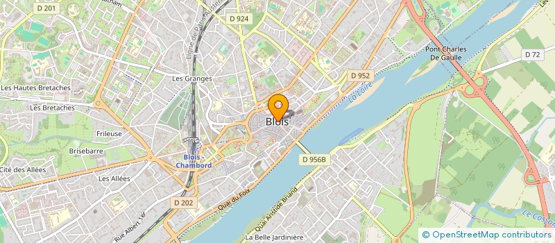 localisation de l'entreprise BOUVIER BLOIS à BLOIS