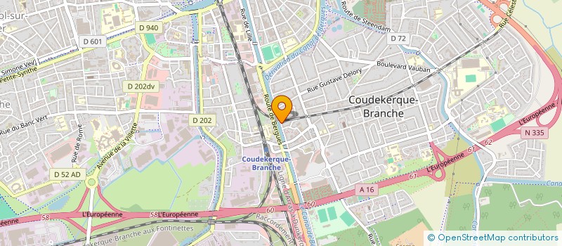 localisation de l'entreprise BOUVIER CLUB DE LA FLANDRE MARITIME  HONDSCHOOTE