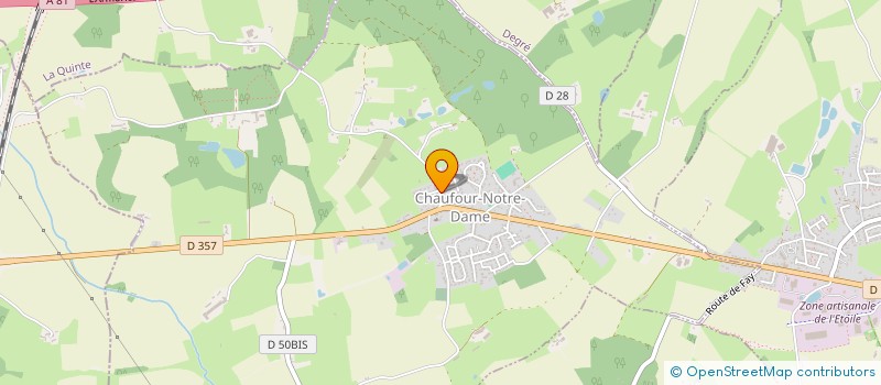 localisation de l'entreprise BOUVIER-ELECTRICITE  CHAUFOUR-NOTRE-DAME