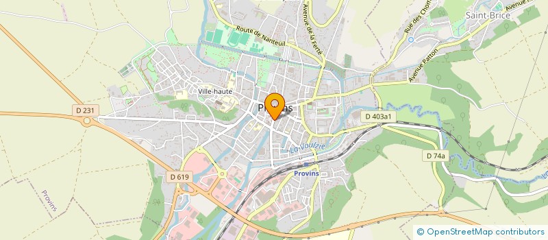 localisation de l'entreprise BOUVIER INVEST à PROVINS
