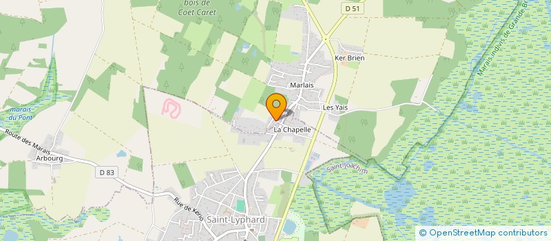 localisation de l'entreprise BOUVIER PCC à HERBIGNAC
