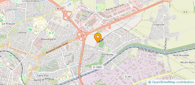 localisation de l'entreprise BOUVIL  PERIGNY