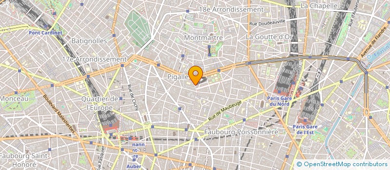 localisation de l'entreprise BOUVRY SERVICES à PARIS