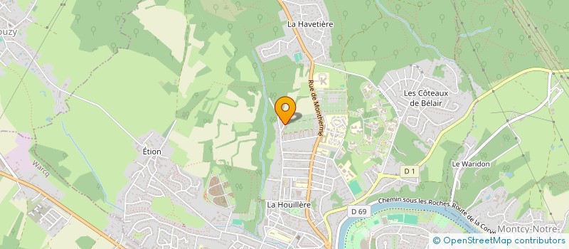 localisation de l'entreprise BOUVY INVESTISSEMENT  CHARLEVILLE-MEZIERES