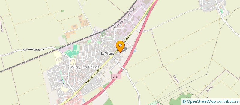 localisation de l'entreprise BOUY GUILLAUME à WITRY-LES-REIMS