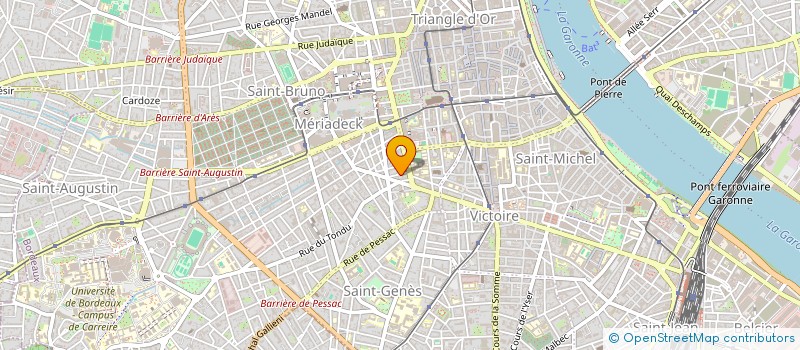 localisation de l'entreprise BOUYE PROSPER à BORDEAUX