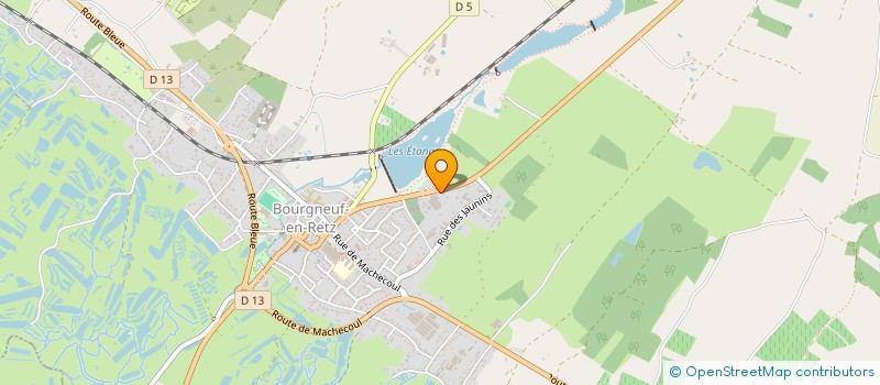 localisation de l'entreprise BOUYER ET FILS  VILLENEUVE-EN-RETZ