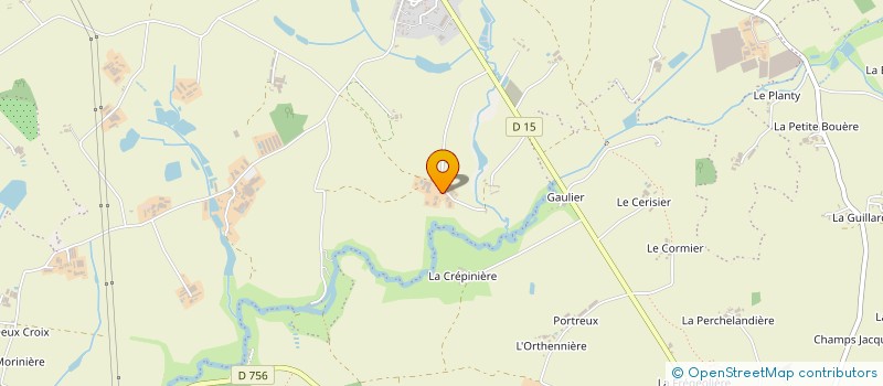 localisation de l'entreprise BOUYER-PASQUIER  BEAUPREAU-EN-MAUGES