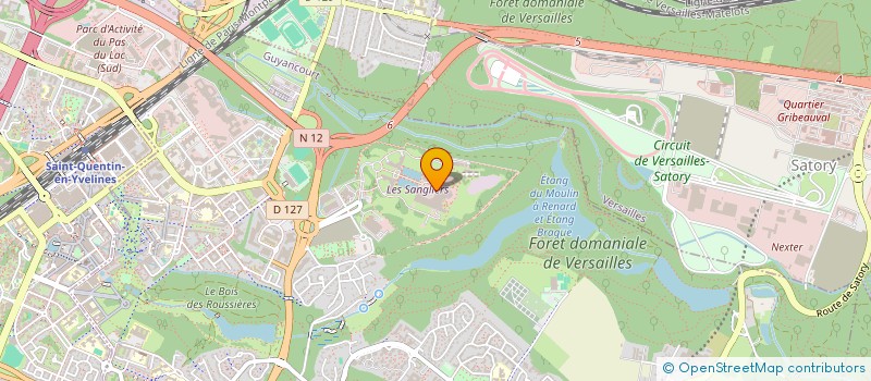 localisation de l'entreprise BOUYGUES E&S SECURITE PRIVEE  GUYANCOURT