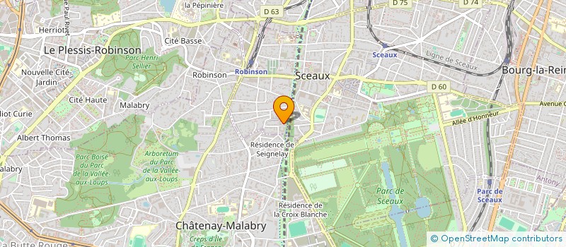 localisation de l'entreprise BOUYOTT à SCEAUX