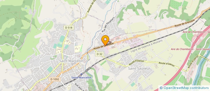 localisation de l'entreprise BOUYOUD à SAINT-SAUVEUR