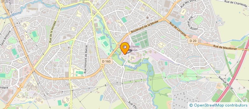 localisation de l'entreprise BOUYX INVEST à CHOLET