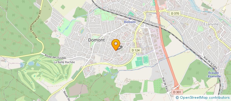 localisation de l'entreprise BOUZ INVEST  DOMONT