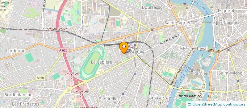 localisation de l'entreprise BOUZAT REVERTE à TOULOUSE
